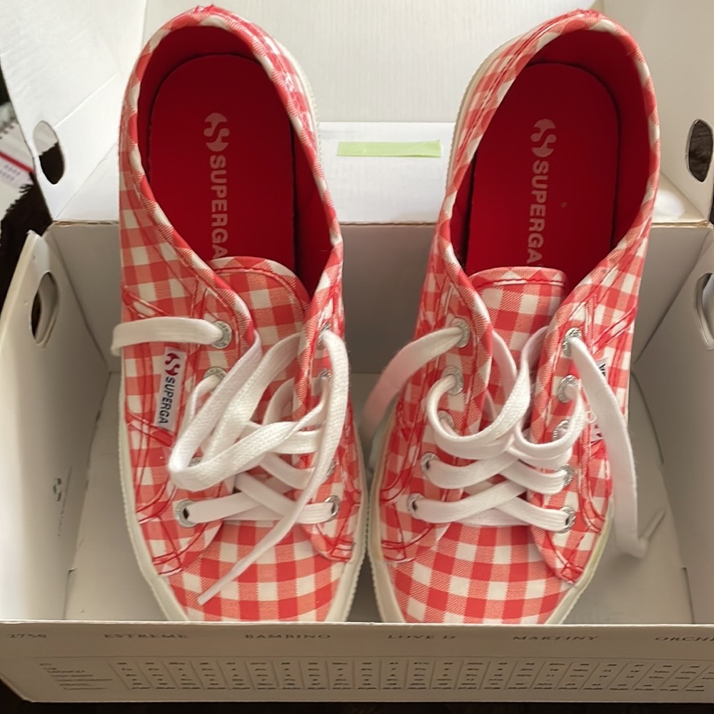 SUPERGA GINGHAM 2750